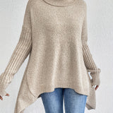 ISLA™ – OVERSIZE RULLEKRAVE-SWEATER