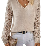 ROSA™ – STILFULDT KNITTET SWEATER