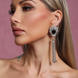 Riola™ – sorte hjerteøreringe med markant udtryk