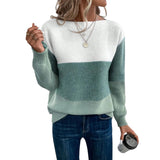 LYRIA™ – BLØD TOFARVET STRIKTRØJE