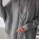 PAMELLA™ – OVERSIZE KABELSTRIK-SWEATER