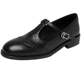 LEONA™ – RETRO BROGUE-SANDALER I LÆDER TIL KVINDER