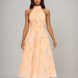 ANTONELLA™ – ELEGANT MAXIKJOLE MED HALTERNECK