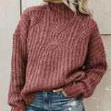 ORINA™ – STILFULD OG BEHAGELIG KABELSTRIKKET SWEATER