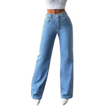 KARA™ – HØJTALJEDE JEANS MED LØS PASFORM