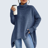 ISLA™ – OVERSIZE RULLEKRAVE-SWEATER