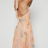 ANTONELLA™ – ELEGANT MAXIKJOLE MED HALTERNECK