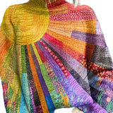 SOLVIA™ – VARM RULLEKRAVETRØJE MED FARVERIGT TOUCH