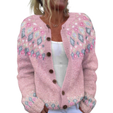 LYRA™ – LET CARDIGAN MED LEGENDE PRINT