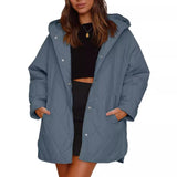 CORVAYA™ – OVERSIZE VINTERJAKKE MED HÆTTE