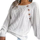 MALIA™ – STRIKTRØJE MED KNAPPER