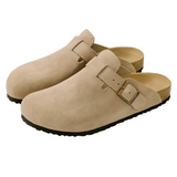 LEONIE™ – SUEDE TRÆSKO MED STIL OG KOMFORT