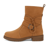 SUEDE LYO™ – KORTE STØVLER I RUSKINDSLOOK