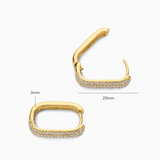 ARIZALETH™ – ØRERINGE I 18K GULD