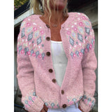 LYRA™ – LET CARDIGAN MED LEGENDE PRINT