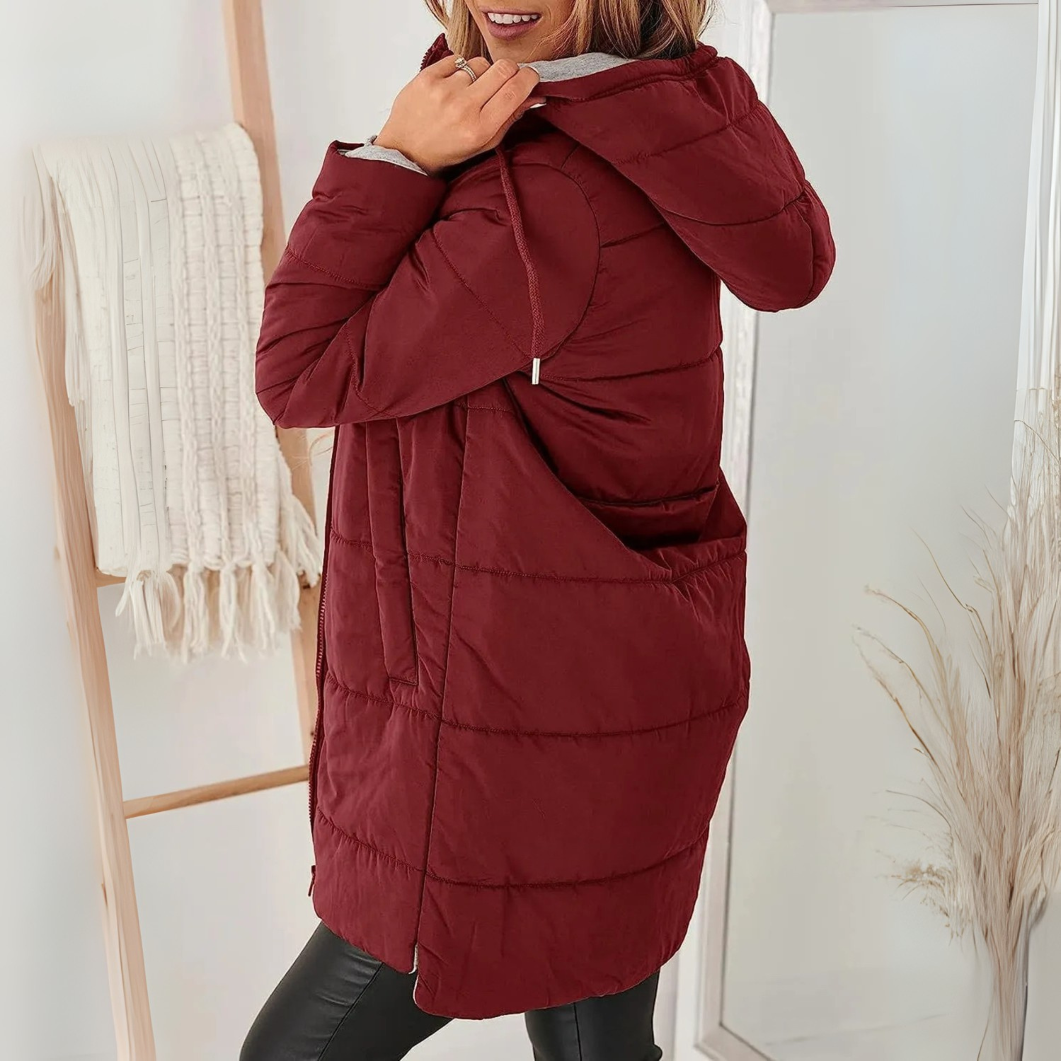 YILA™ – CASUAL HÆTTEDE PUFFERJAKKE