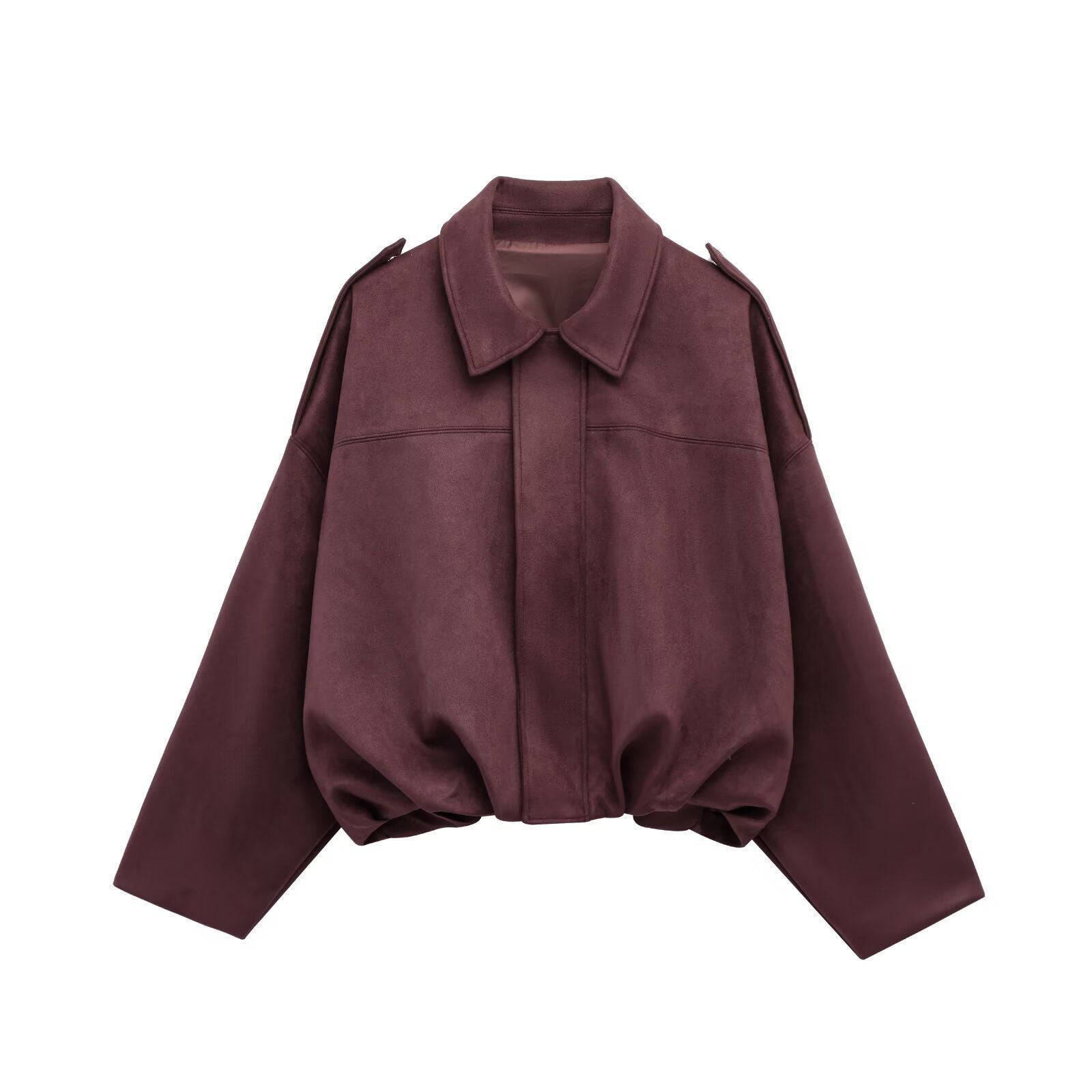 PILA™ – OVERSIZE JAKKE I SYNTETISK RUSKIND