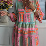 JULIANE™ – BOHEME-INSPIRERET SWINGKJOLE MED LAGDELTE FLÆSER