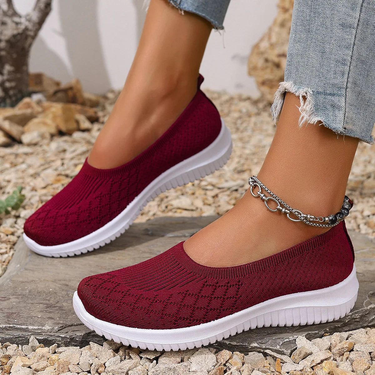 SOFINA™ – ÅNDBARE SLIP-ONS MED SKRIDSIKKERT GREB