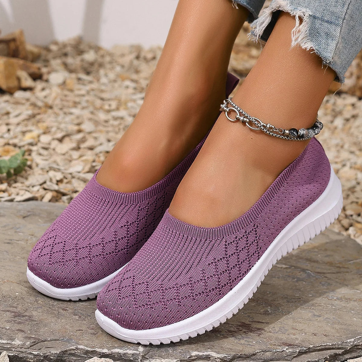 SOFINA™ – ÅNDBARE SLIP-ONS MED SKRIDSIKKERT GREB