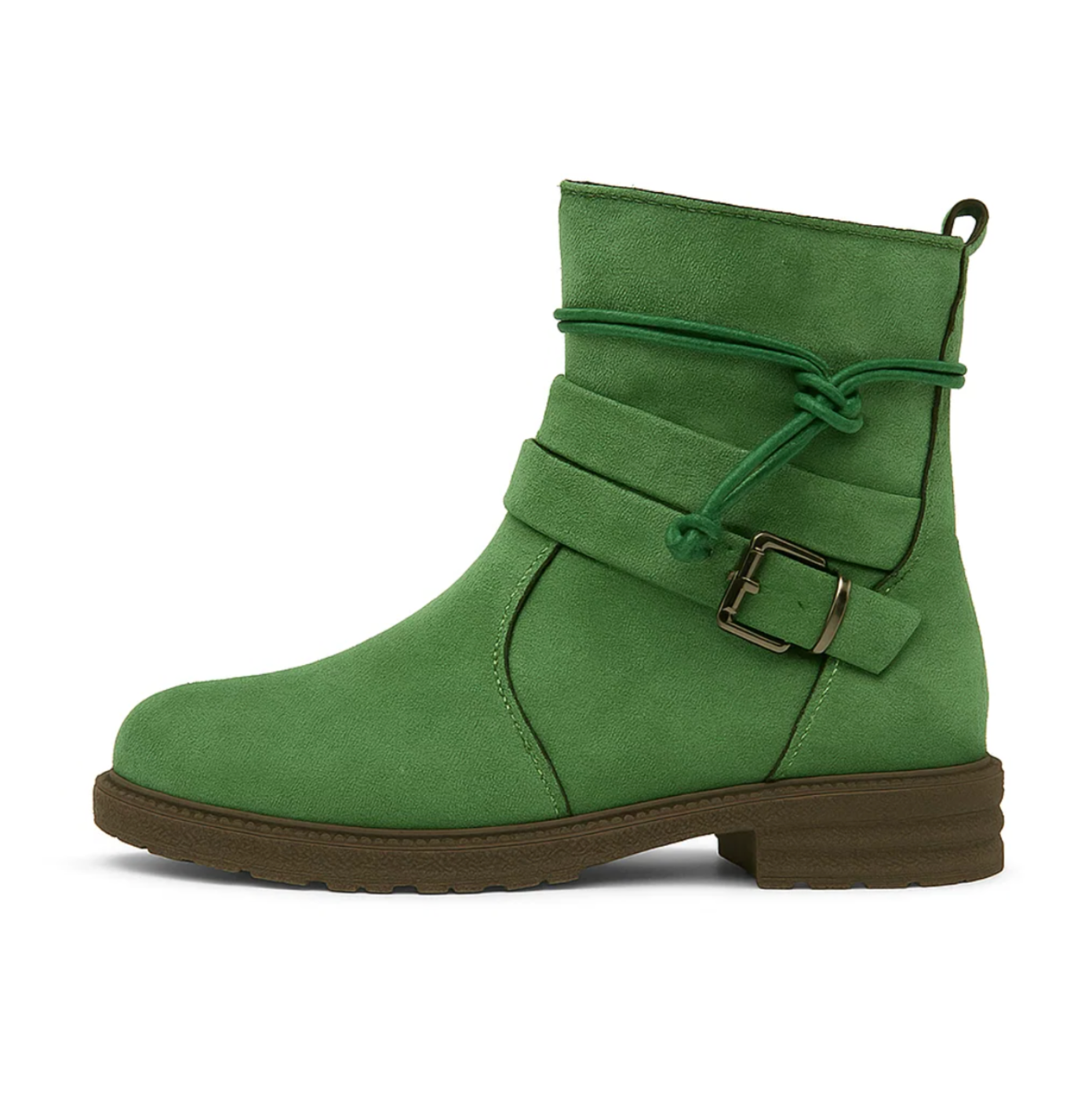 SUEDE LYO™ – KORTE STØVLER I RUSKINDSLOOK