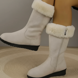 LOLA™ – VINTERSTØVLER I RUSKINDSLOOK