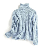 JENNAN™ – BEHAGELIG RULLEKRAVE-SWEATER