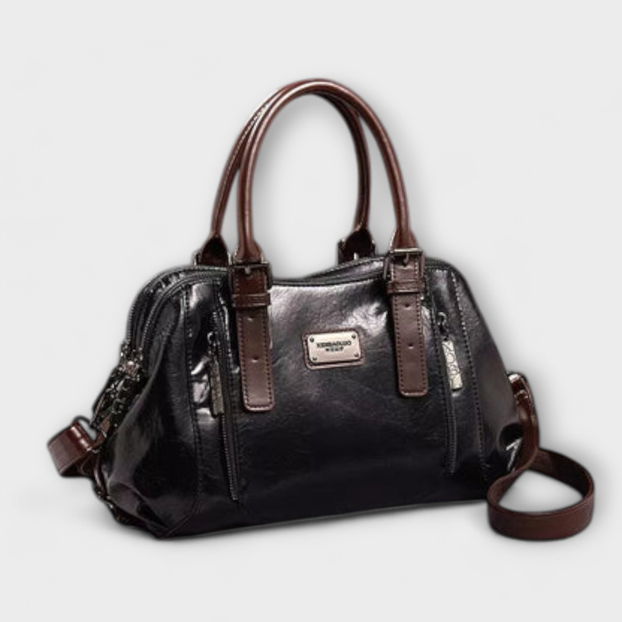 SOLARA™ – ELEGANT SKULDERTASKE MED VINTAGE-INSPIRERET DESIGN