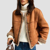 AURELIA™ – SHEARLING JAKKE MED BLØDT FOR