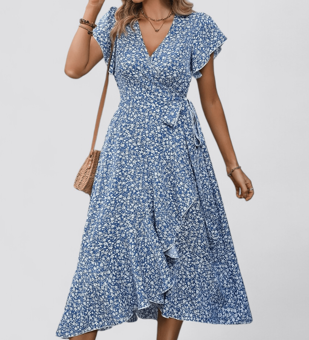 ISABELLE™ – FARVERIG SOMMERKJOLE MED LET OG LEGENDE UDTRYK